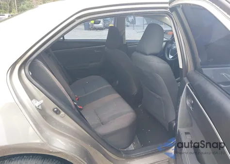 2017 Toyota Corolla Le из США, поврежденный, VIN 5YFBURHE1HP736920